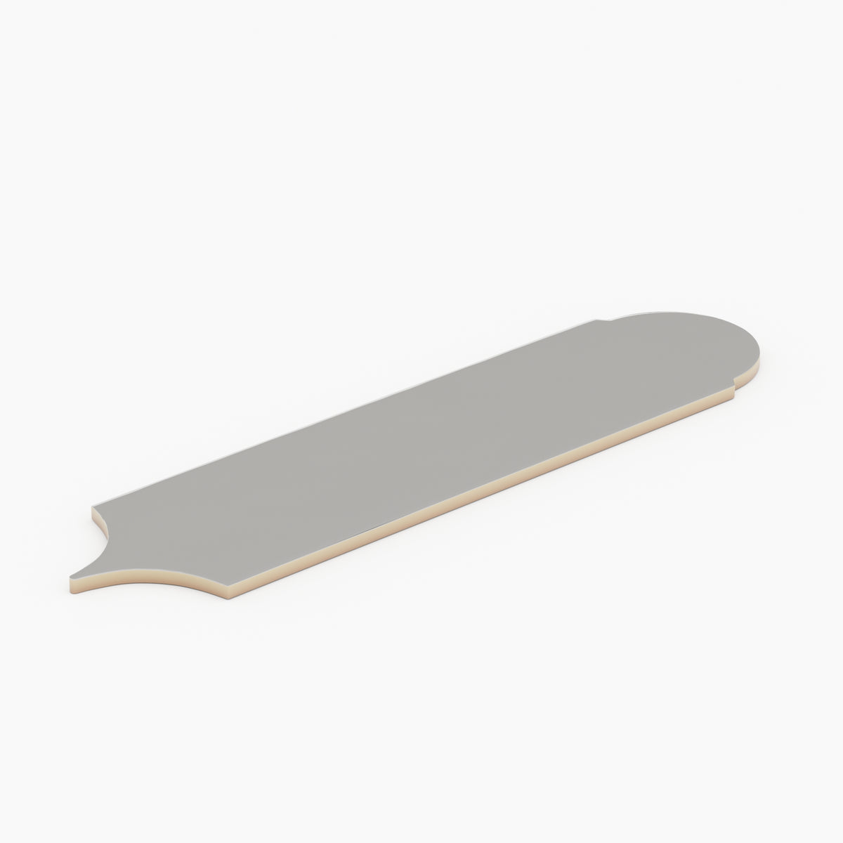 Doncaster Slate Falcon 3x12 Scallop Glossy Ceramic Tile