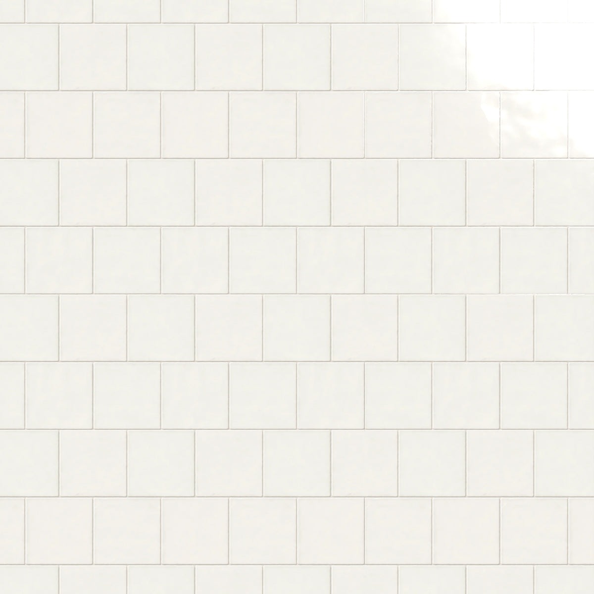 St Lucia Blanco 5x5 Ceramic Tile Glossy
