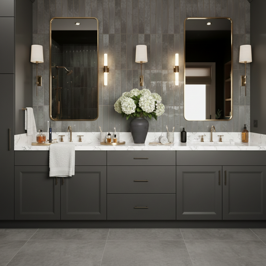 Zellure Ashen Gray 2x16 Glossy Ceramic Tile