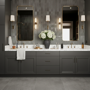 Zellure Ashen Gray 2x16 Glossy Ceramic Tile – Tilezz