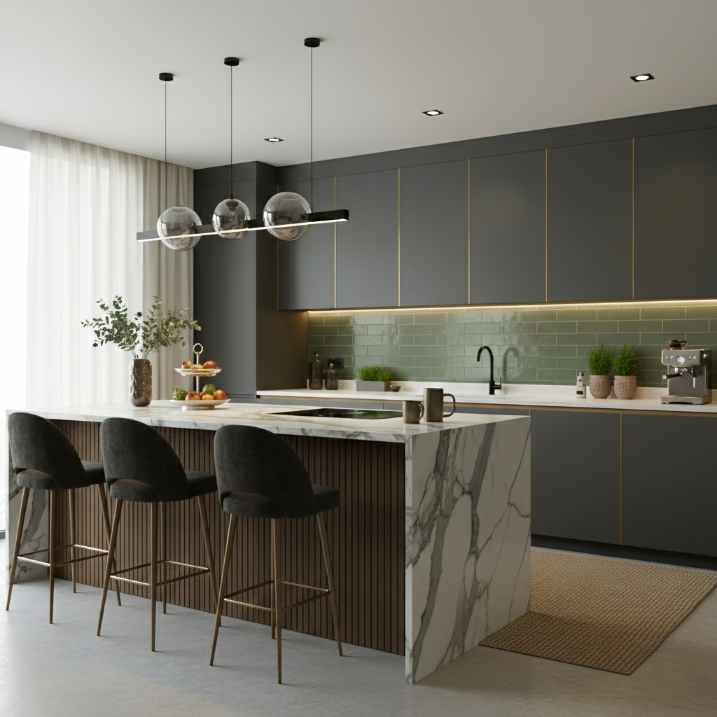 Camden Verde 3x12 Ceramic Tile Glossy