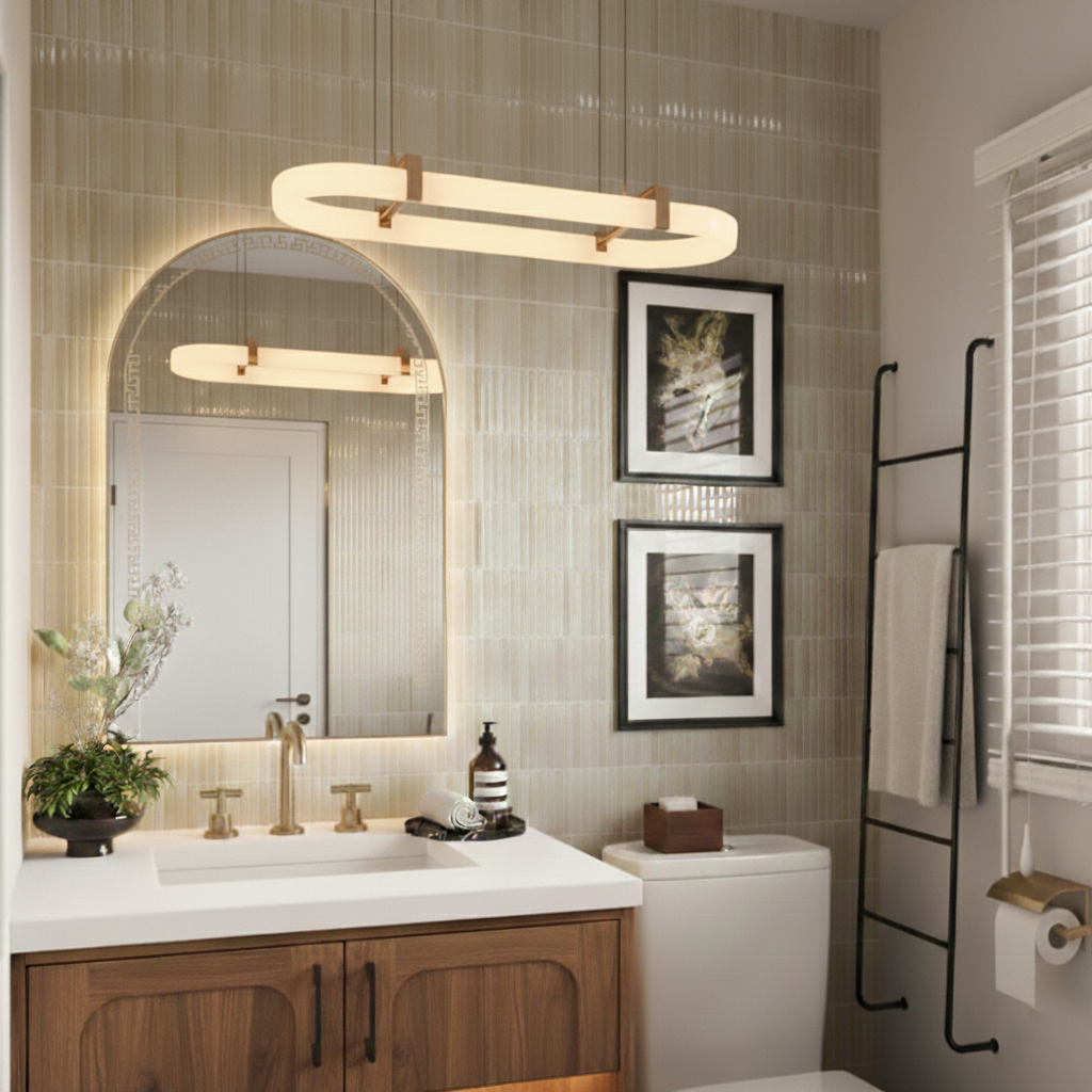 Linea Luxe Ivory 4.5x9.1 Ceramic Tile Glossy