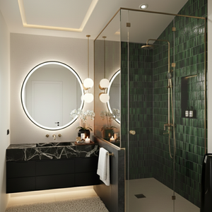 Linea Luxe Grass 4.5x9.1 Mosaic Ceramic Tile Glossy – Tilezz