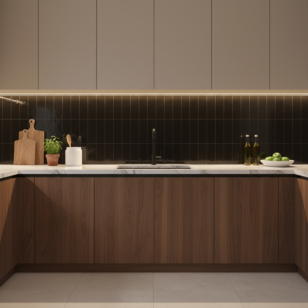 Souk Noche 2.8x11 Bright Porcelain Tile