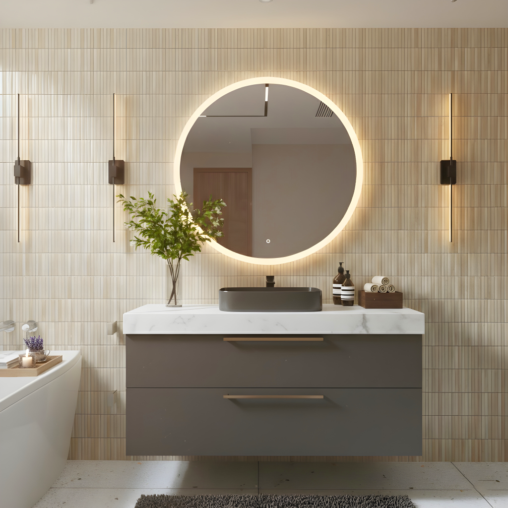 Linea Luxe Ivory 4.5x9.1 Ceramic Tile Glossy