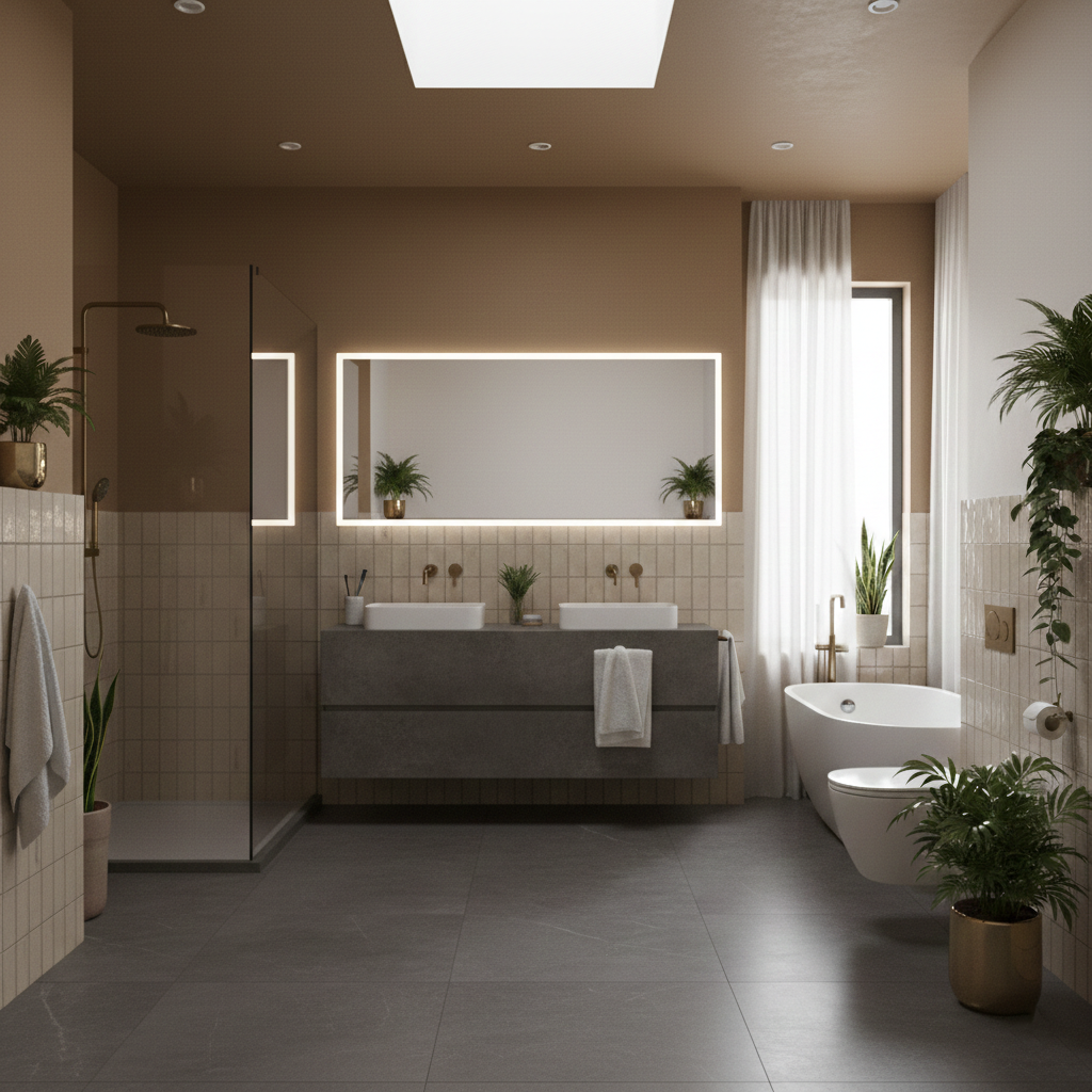 Verdure Taupe 3x6 Glossy Ceramic Tile