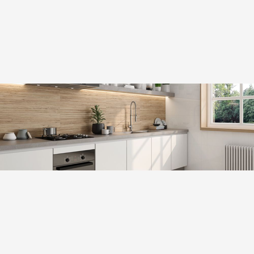 Oakvera Roble Suite 12x36 Matte Ceramic Tile