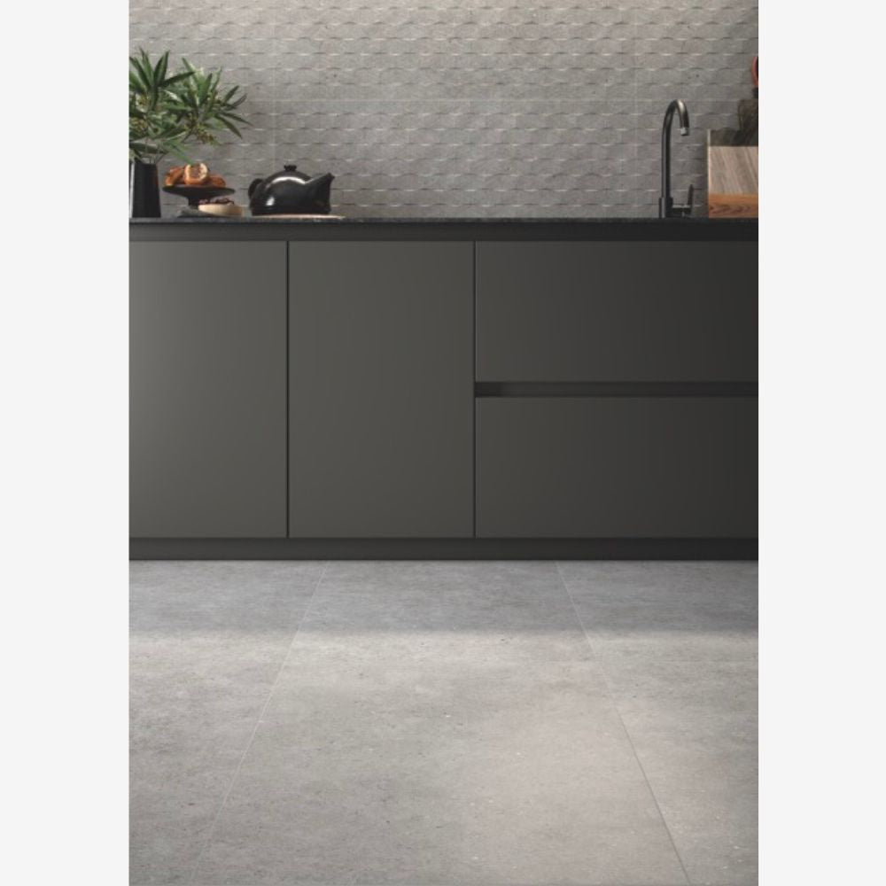 Salamanca Gray 24x48 Basalt Look Porcelain Tile