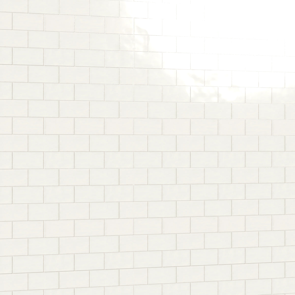 St Lucia Blanco 2.5 x 5 Ceramic Tile Glossy