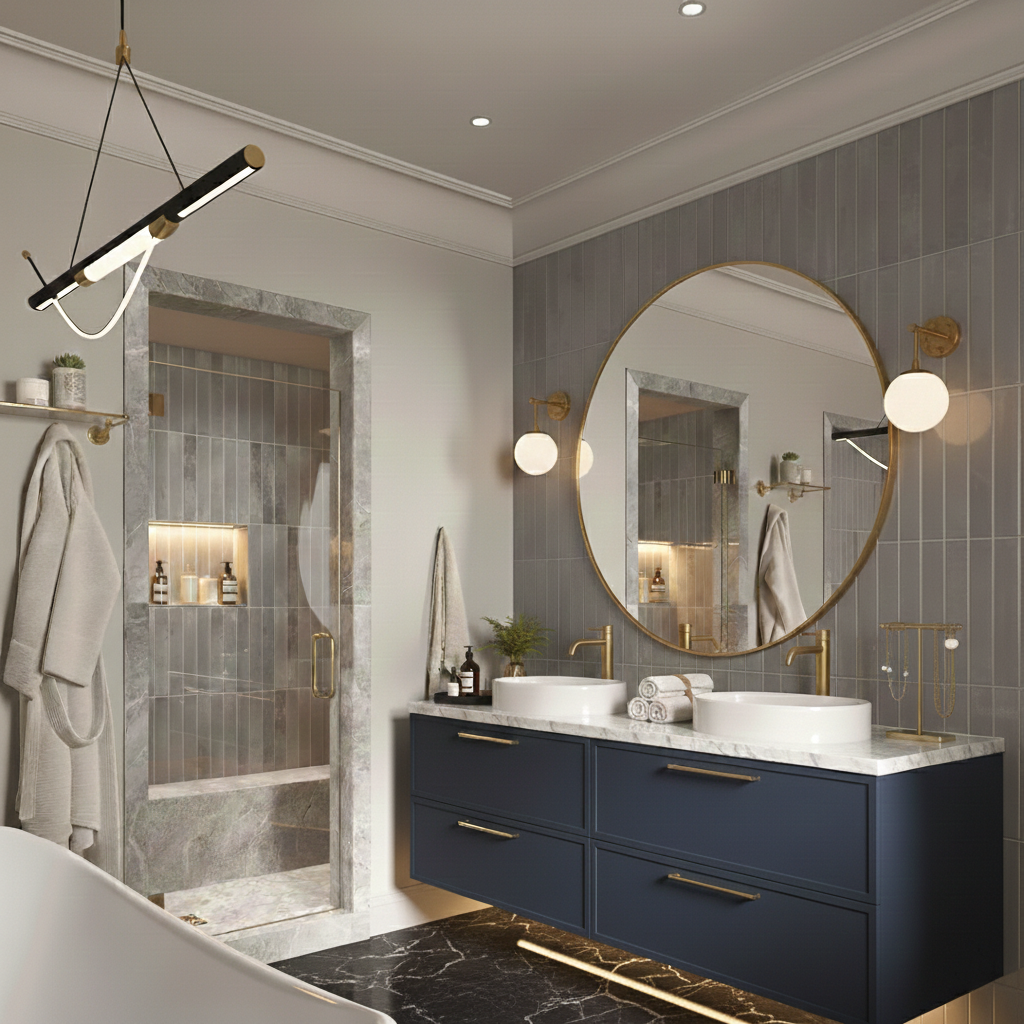 Zellure Ashen Gray 2x16 Glossy Ceramic Tile