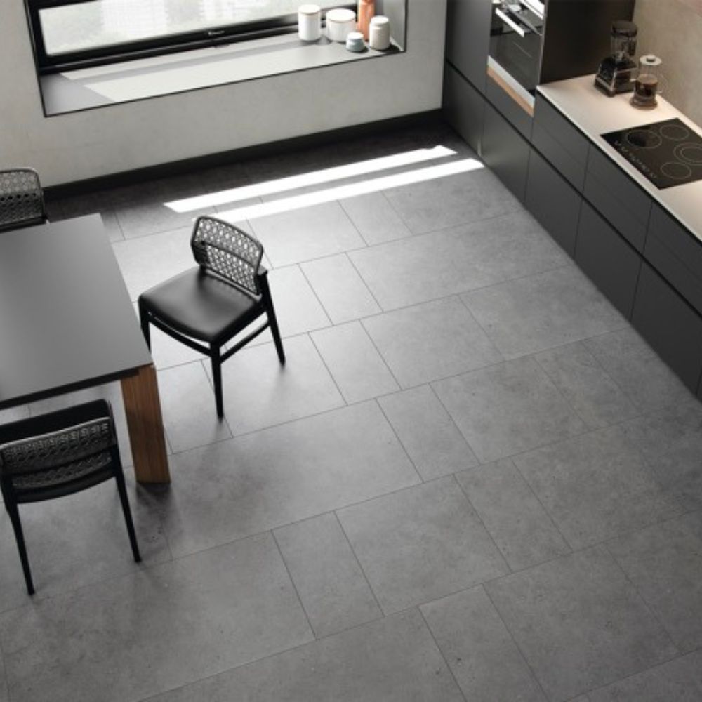 Salamanca Graphite 24x48 Basalt Look Porcelain Tile – Tilezz