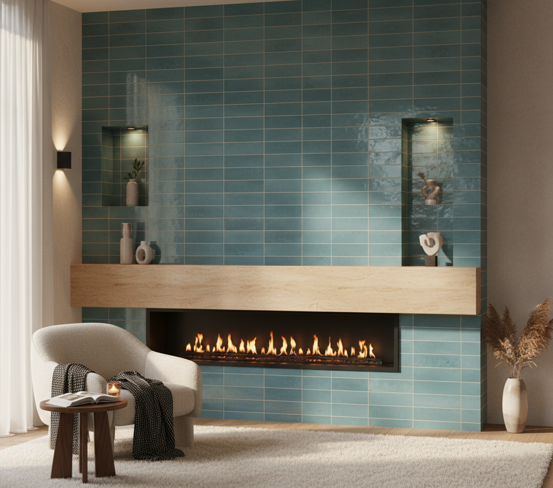 Souk Agua 2.8x11 Bright Porcelain Tile - view 10