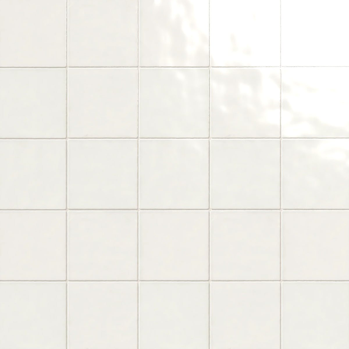 St Lucia Blanco 5x5 Ceramic Tile Glossy