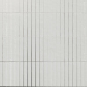 Zellure Alabaster White 2x16 Glossy Ceramic Tile