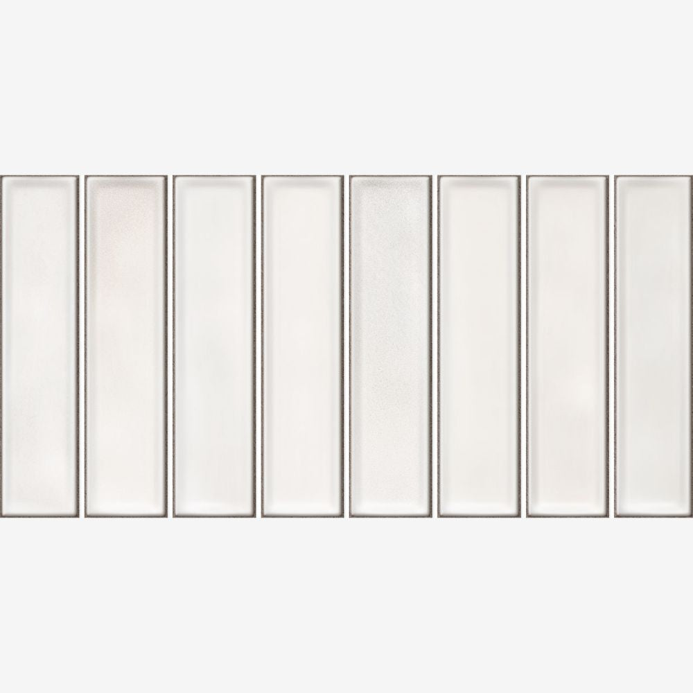 Elara Snow 6x12 Ceramic Tile Glossy