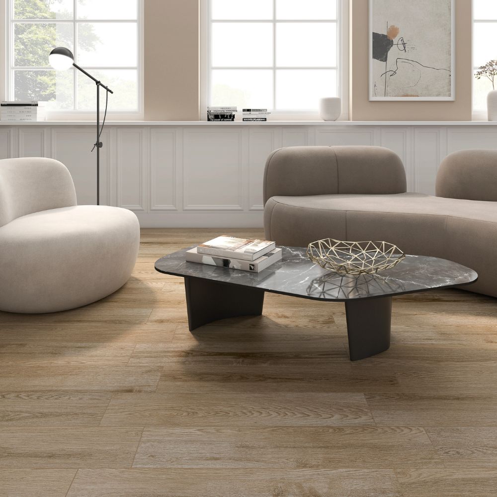 Oasis Walnut Ridge 8x35 Porcelain Tile