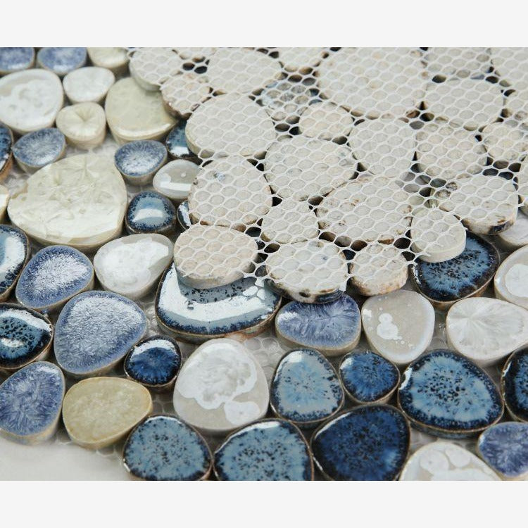 Nevis Cabana Pebble Mosaic