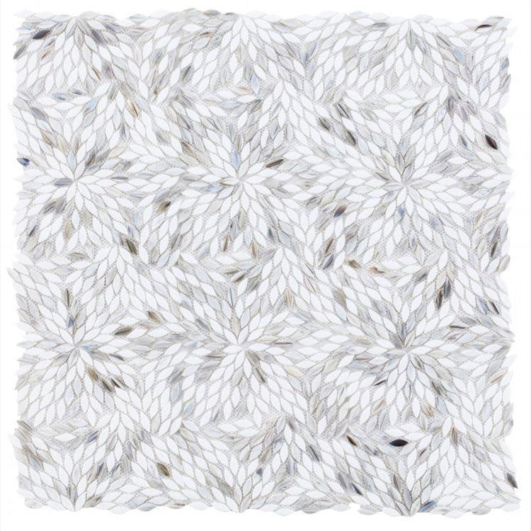 Mariner Dawn Leaf Glass Mosaic Blend (Pool Rated)