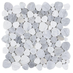 Hudson Mirage Marble Pebble Mosaic