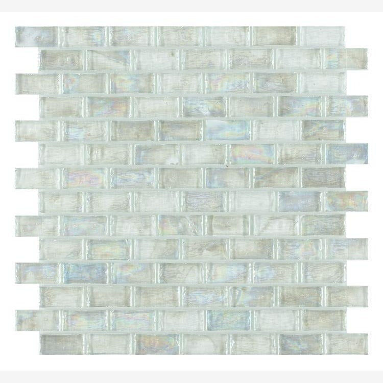 Stella Clearwater 1x2 Glass Mosaic