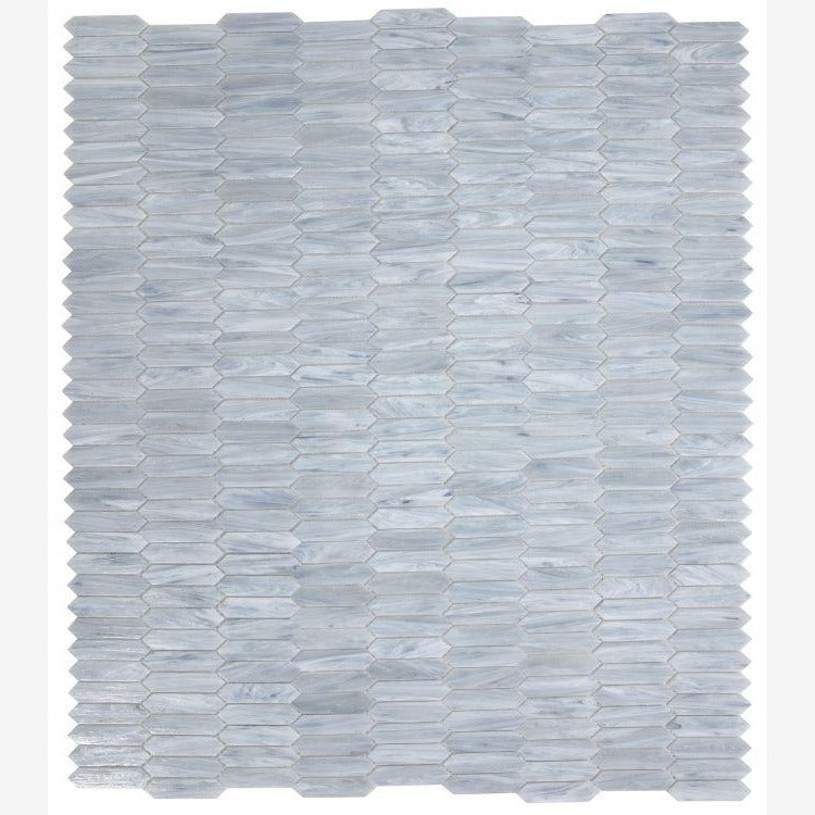 Wilmot Cerulean 1x4 Picket Mosaic