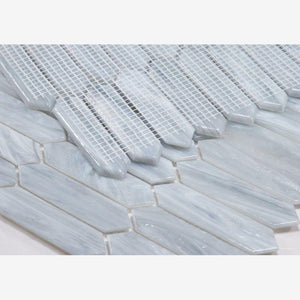 Wilmot Cerulean 1x4 Picket Mosaic