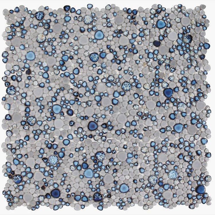 Nevis Gray Dawn Pebble Mosaic