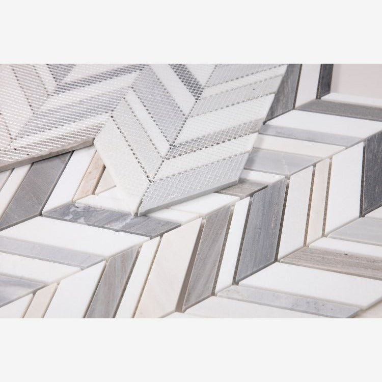Vector Series Damascus Marble Mosaic