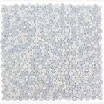 Load image into Gallery viewer, Hudson Crystal Ocean Marble Pebble Mosaic Tile
