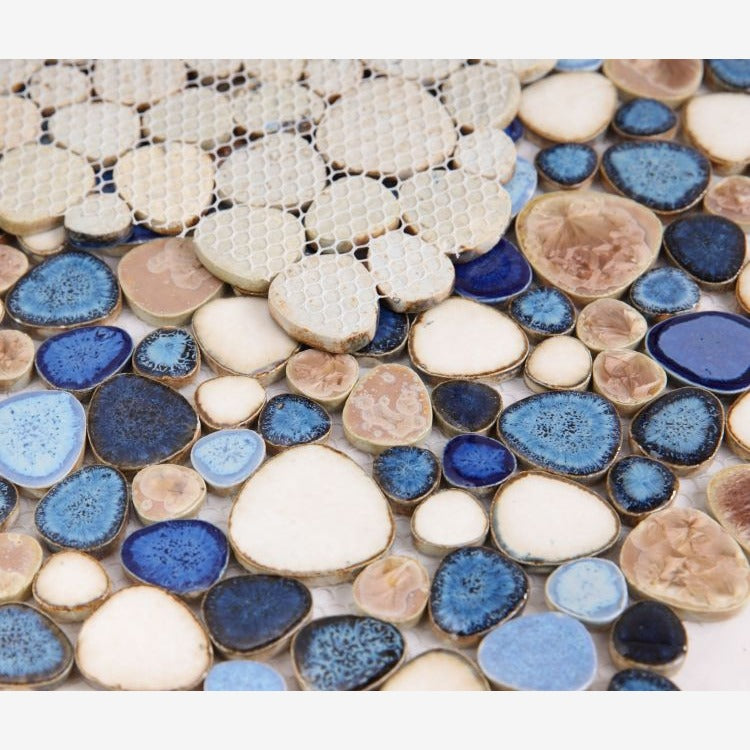 Nevis Beach Sand Pebble Mosaic