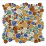 Load image into Gallery viewer, Nevis Gold Earth Pebble Mosaic
