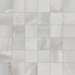 Akoya Silver Matte Mosaic 12x12 Porcelain Tile