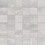 Load image into Gallery viewer, Akoya Silver Matte Mosaic 12x12 Porcelain Tile
