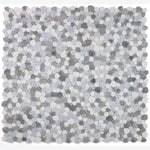 Load image into Gallery viewer, Hudson Blue Ocean Marble Pebble Mosaic Tile
