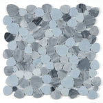 Load image into Gallery viewer, Hudson Cliff Marble Pebble Mosaic Tile
