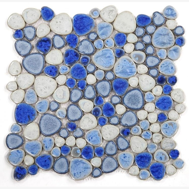 Nevis Sapphire Pebble Mosaic