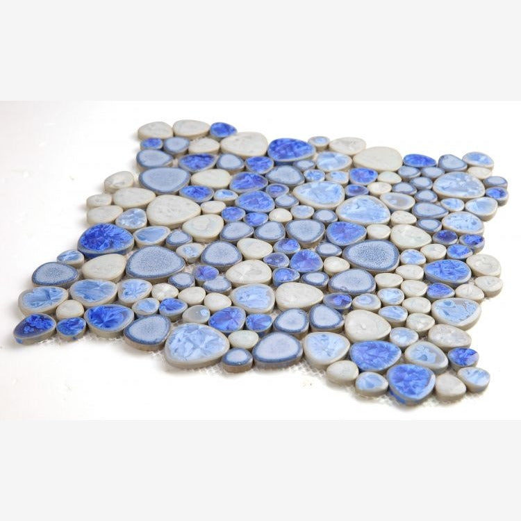 Nevis Sapphire Pebble Mosaic