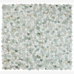 Load image into Gallery viewer, Hudson Spring Marble Pebble Mosaic Tile
