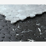 Load image into Gallery viewer, Hudson Marquina Marble Pebble Mosaic Tile Honed
