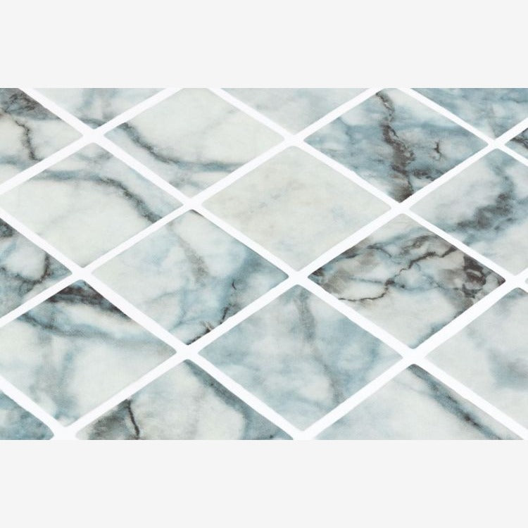 Aquatic Penta Azul Glass 12.25x12.25 Mosaic Tile