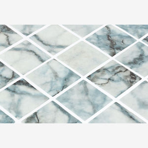 Aquatic Penta Azul Glass Mosaic Tile