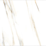 Load image into Gallery viewer, Emporio Calacatta Gold Matte 24x24 Marble Porcelain Tile
