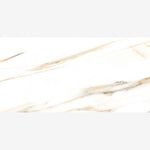 Load image into Gallery viewer, Emporio Calacatta Gold Matte 24x48 Marble Porcelain Tile
