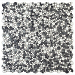Load image into Gallery viewer, Nevis Steel Gray Pebble Mosaic
