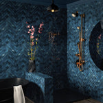 Load image into Gallery viewer, Zellure Celadon Blue 2x16 Glossy Ceramic Tile
