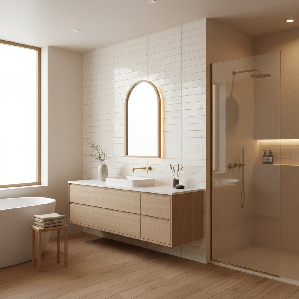 Souk Niebla 2.8×11 Bright Porcelain Tile