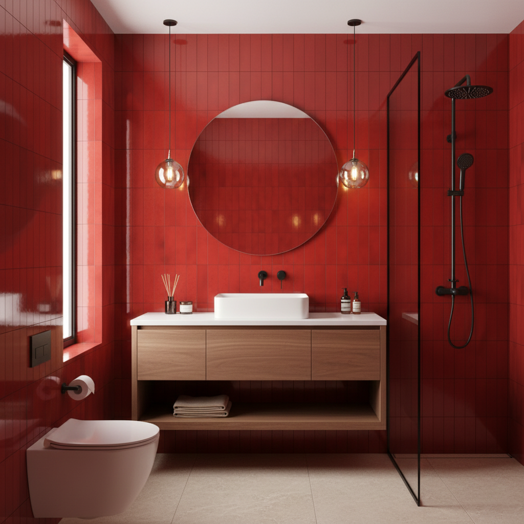 Souk Lava 2.8x11 Bright Porcelain Tile