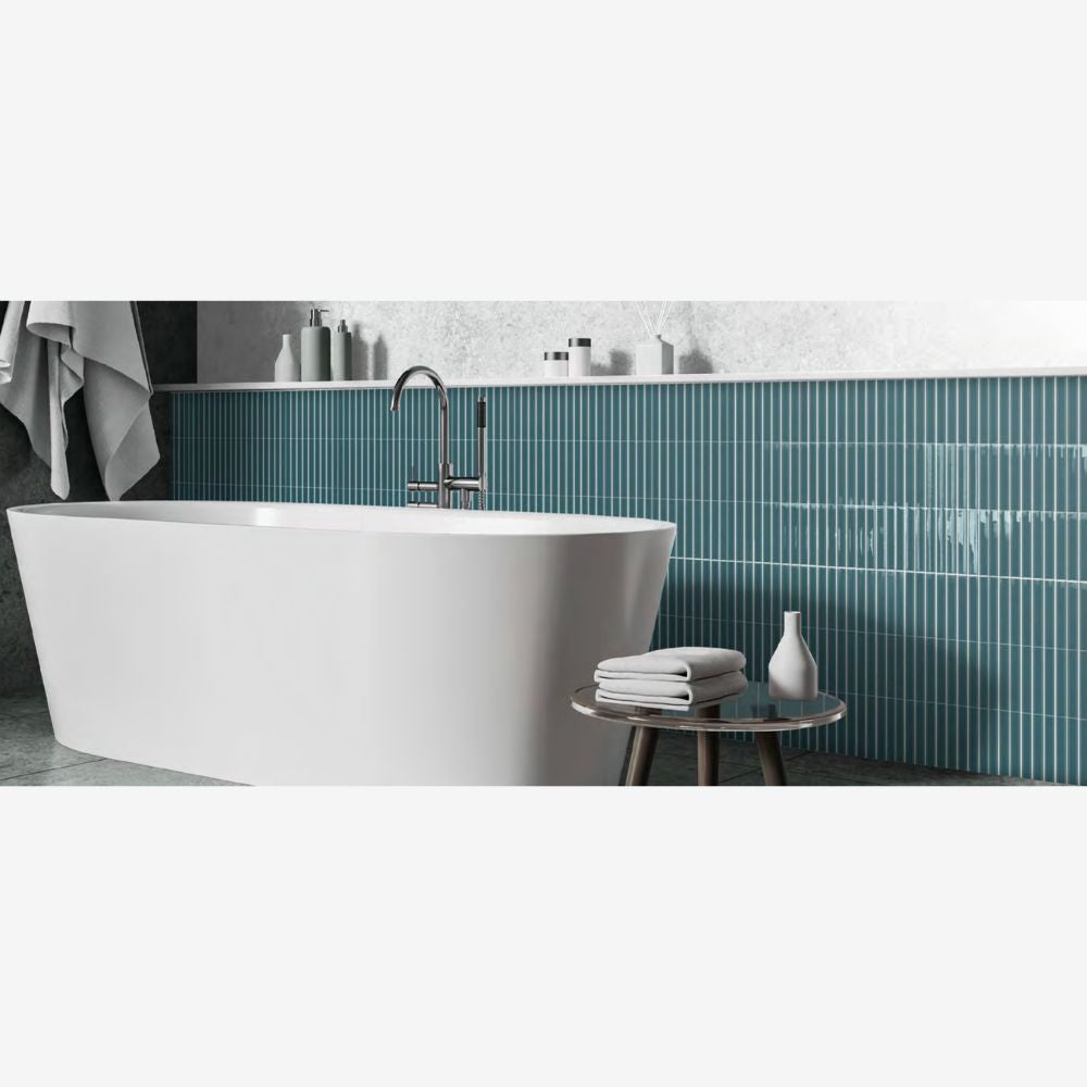 Nordika Navy 6x6 Porcelain Tile Glossy