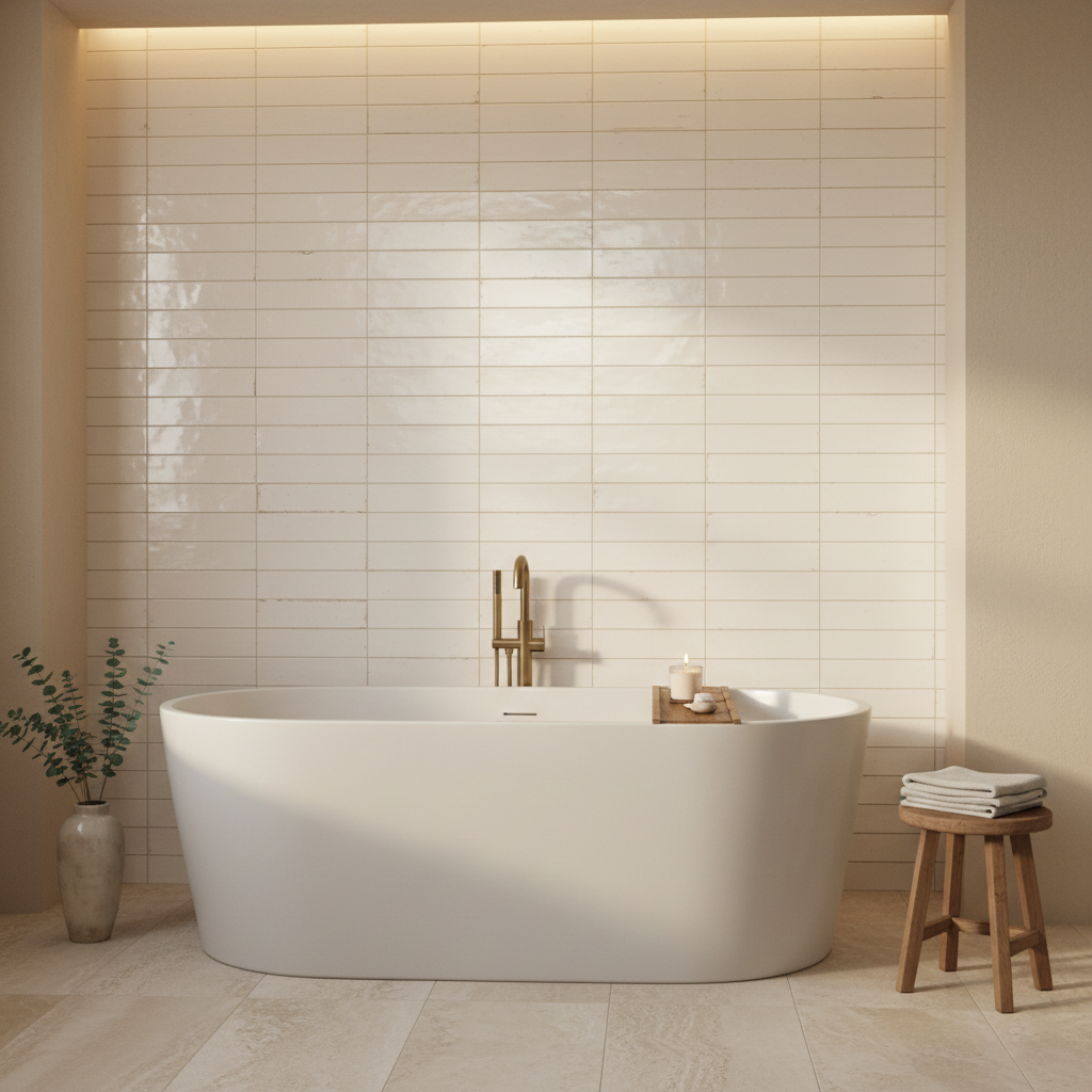 Souk Niebla 2.8×11 Bright Porcelain Tile