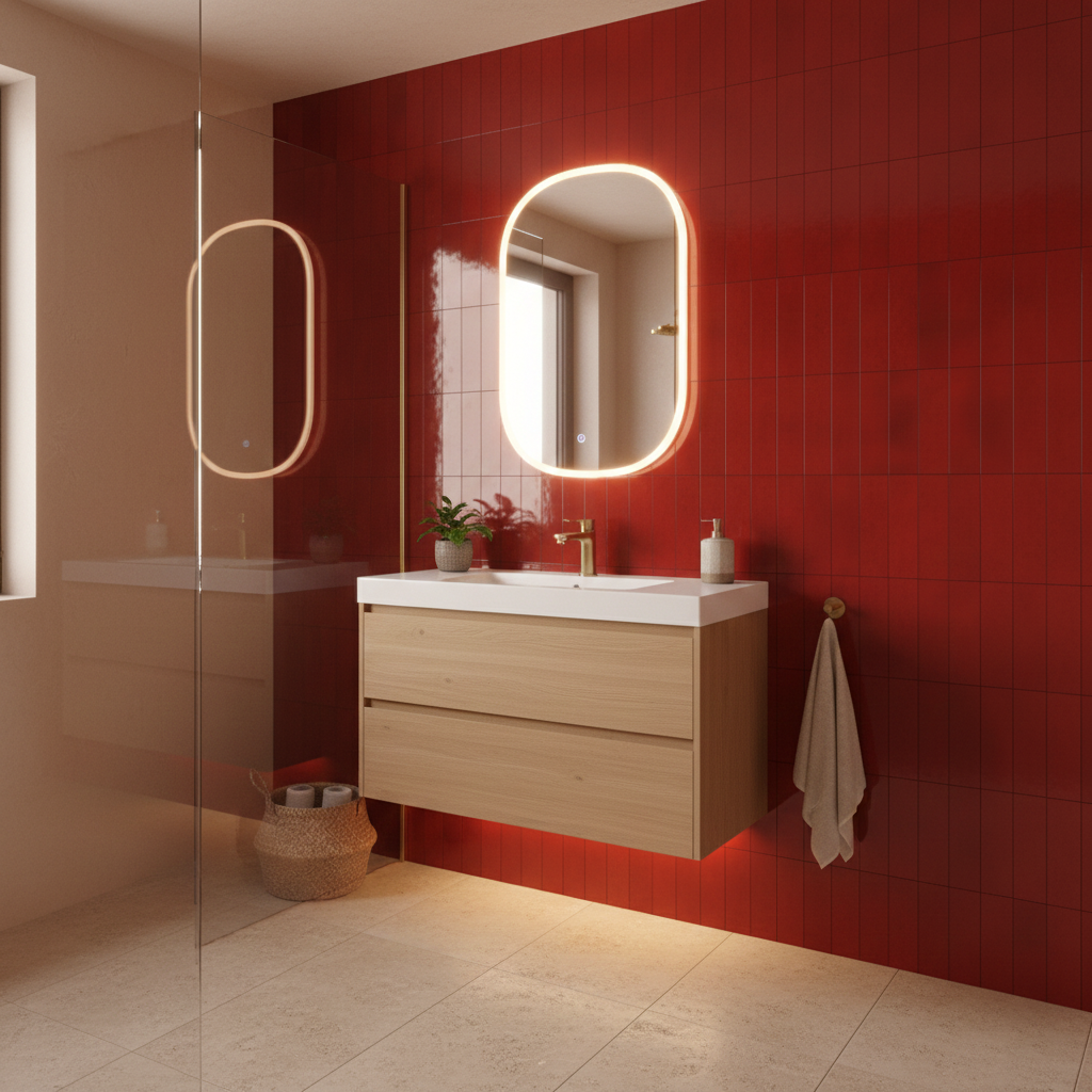 Souk Lava 2.8x11 Bright Porcelain Tile - view 12